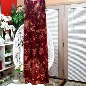 Rue21 High-Low casual Strapless dress Sz.M